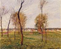 Pissarro, Camille - A Meadow in Moret